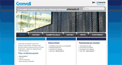 Desktop Screenshot of cronvall.fi